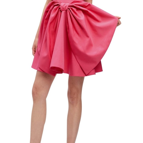 Bardot Annabelle Pink Bow Dress - Picture 2 of 10